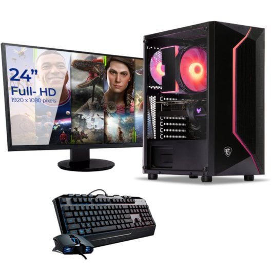 Sedatech Pack Pc Gaming Expert AMD Ryzen 9 5900X/16GB/1TB SSD/RTX 3050 + Monitor 23.6